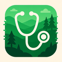 icon_nature_stethoscope_digital_glitch icon preview