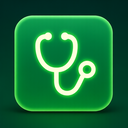 icon_nature_stethoscope_glow_effect icon preview