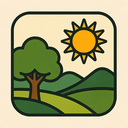 icon_nature_sun_classic icon preview