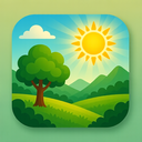 icon_nature_sun_glow_effect icon preview