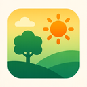 icon_nature_sun_gradient icon preview