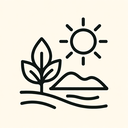 icon_nature_sun_line_art icon preview