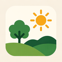 icon_nature_sun_minimalist icon preview