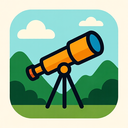 icon_nature_telescope_asymmetrical icon preview