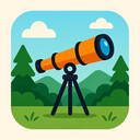icon_nature_telescope_iconic icon preview