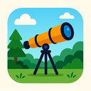 icon_nature_telescope_modern icon preview