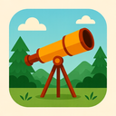 icon_nature_telescope_origami icon preview