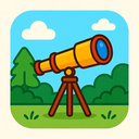 icon_nature_telescope_playful icon preview