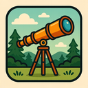 icon_nature_telescope_retro icon preview
