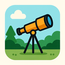 icon_nature_telescope_simplified icon preview