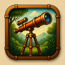 icon_nature_telescope_steampunk icon preview