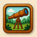 icon_nature_telescope_wooden icon preview
