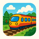 icon_nature_train_cartoon icon preview