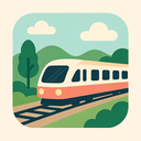 icon_nature_train_flat_pastel icon preview