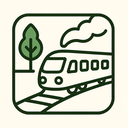 icon_nature_train_line_art icon preview