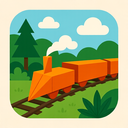 icon_nature_train_origami icon preview