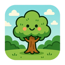 icon_nature_tree_cartoon icon preview