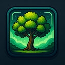 icon_nature_tree_cyberpunk icon preview