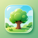 icon_nature_tree_glassy icon preview