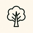 icon_nature_tree_line_art icon preview