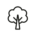 icon_nature_tree_minimal_outline icon preview