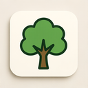 icon_nature_tree_minimalist icon preview