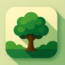 icon_nature_tree_shadow_effect icon preview