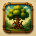 icon_nature_tree_steampunk icon preview