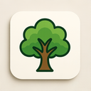 icon_nature_tree_symmetrical icon preview
