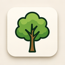 icon_nature_tree_thin icon preview