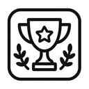icon_nature_trophy_monochrome icon preview