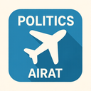 icon_politics_airplane_flat_design icon preview