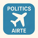 icon_politics_airplane_minimalist icon preview