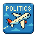 icon_politics_airplane_pixel_art icon preview