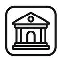 icon_politics_bank_monochrome icon preview