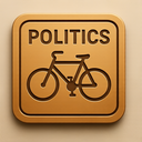 icon_politics_bicycle_embossed icon preview