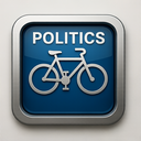 icon_politics_bicycle_metallic icon preview