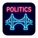 icon_politics_bridge_neon icon preview