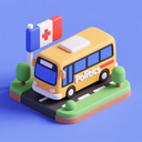 icon_politics_bus_3d_isometric icon preview