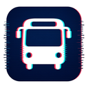 icon_politics_bus_digital_glitch icon preview
