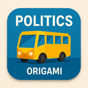icon_politics_bus_origami icon preview