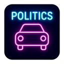 icon_politics_car_neon icon preview