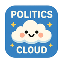icon_politics_cloud_cartoon icon preview