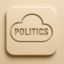 icon_politics_cloud_embossed icon preview