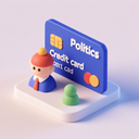 icon_politics_credit_card_3d_isometric icon preview