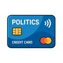 icon_politics_credit_card_cartoon icon preview