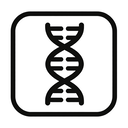 icon_politics_dna_strand_monochrome icon preview