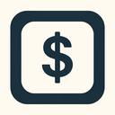 icon_politics_dollar_sign_minimalist icon preview