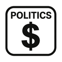 icon_politics_dollar_sign_monochrome icon preview