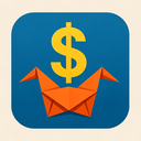icon_politics_dollar_sign_origami icon preview